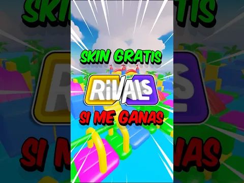SKIN GRATIS si me ganas en RIVALS 😈 #roblox #rivals #legolaz