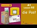 A1 - Lesson 62 Die Post The post office Learn German for beginners
