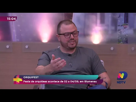 Orquifest: Festa das Orquídeas acontece de 02 a 04 de setembro, em Blumenau