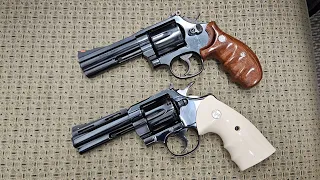 Smith Wesson 586 vs Colt Trooper Python