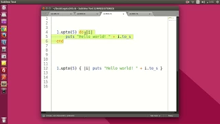 23 Ruby - Code Blocks