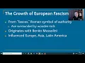 AP World Ch 35 3BC The Fascist Alternative and Italian Fascism