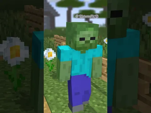 Zombie Boy was betrayed, but she regretted ... #shorts #minecraft