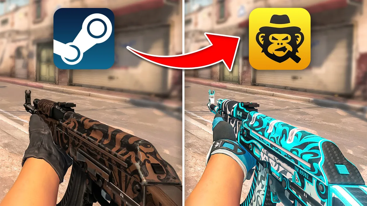 PARE de usar STEAM! MELHOR SITE de TRADE de SKINS de CSGO (2022)