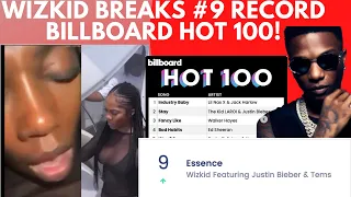 wizkid essence breaks new 9 record on billboard hot 100 tiwa savage tape scatters twitter fans