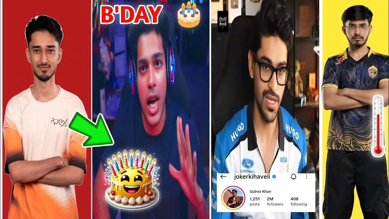 WISHING 🤞 JONATHAN GAMING BRITHDAY 🎂- Admino Injured 😱 | BMSD UPDATE - JOKER KI HAVELI INSTAGRAM