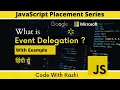 Event Delegation in JavaScript Hindi Frontend Interview Questions