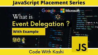 Event Delegation in JavaScript Hindi Frontend Interview Questions