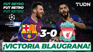 Fut Retro Triunfo del Barca FC Barcelona vs Liverpool Champions League Semifinal Ida I TUDN
