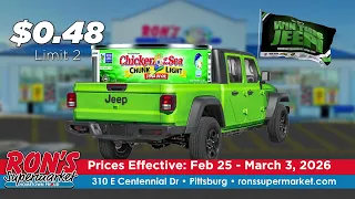 Weekly Ad Feb 25 - March 3 Hot Deals Ron s Supermarket Pittsburg KS