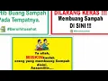Download Lagu (HIMBAUAN) Jangan buang sampah sembarangan...!!!