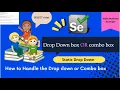 How to Handle the Static Drop Down or Combo Box in Selenium Automation testing