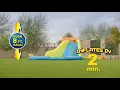 H2OGO MOUNT SPLASHMORE MEGA WATER PARK INFLATION