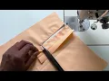 Shirt Cuffs Stitching / sleeve pocket stitching / shirt chak patti stitching