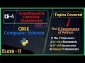 2 Conditional and Iterative Statements The if Statements in Python CBSE CS 2020 - 21