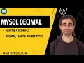 MySQL Numeric Types Float Double and Decimal - Hindi
