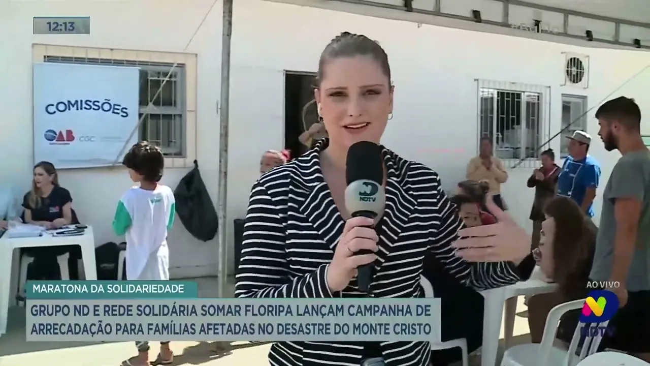 É lançada campanha para arrecadações destinadas às famílias afetadas pelo desastre Monte Cristo