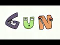 Download Lagu ABCDEF Gun (meme)  ( the alphabet Lore)