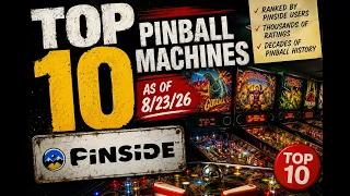 Top 10 Pinball Machines of All Time According to Pinside User Reviews AS OF 2026
