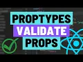 PropTypes to Validate and Provide Default Values for Functional Component Properties - React Native