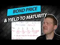 Calculate Bond Price and Yield to Maturity YTM Annual and Semi Annual Bonds