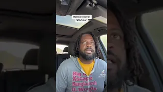 Labcorps is hiring medical courier drivers in most cities Had to pull up at red light