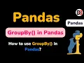 Pandas GroupBy - How to use groupby to group categories in a pandas DataFrame DevDuniya