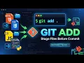 Git Add Command Explained Stage Files Before Commit Git Tutorial for Beginners