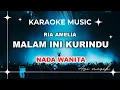 Download Lagu Karaoke Malam Ini Ku Rindu - Ria Amelia | Nada WANITA | Avimusik