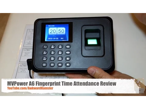 Download MP3 MVPower A6 Fingerprint Time Attendance Review