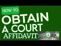 HOW TO GET A COURT AFFIDAVIT ONLINE ANYTYPE