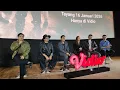 Lagu ARYA SALOKA, CAITLIN HALDERMAN, RANDY PANGALILA di KONFERENSI PERS VIDIO SERIES ALGOJO