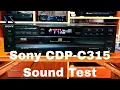 Sony CDP-C315 5Disc CD Changer
