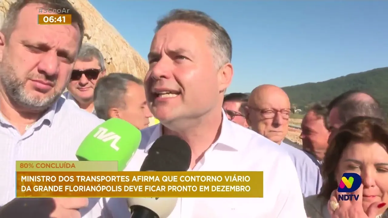 Segundo Ministro dos Transportes, obras do Contorno Viário devem ficar prontas no mês de dezembro