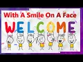 Welcome Song Lyrical | With A Smile On A Face | School Bell