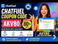 CHATFUEL Coupon Code - AKV80 Best Discount Offer 2027