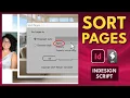 InDesign Script Sort Pages