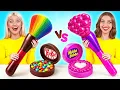 Lagu Bubble Gum vs Chocolate Food Challenge | Awesome Kitchen Tricks by Multi DO Joy