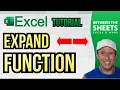 How to Use the New Expand Function in Excel