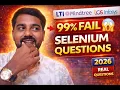 Advanced Selenium Tricky Interview Questions SDET QA 2026 LTIMindtree TCS Infosys