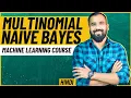 Naive Bayes Variants Multinomial Naive Bayes l Multinomial Distribution Explained in Hindi