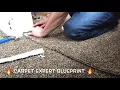 How To seam Cheap Carpet From Lowes