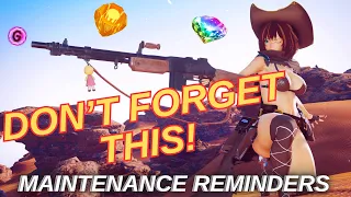 PSO2 NGS Don t Forget This - Early Maintenance