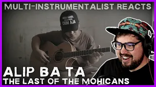 Download Alip Ba Ta 'The Last of The Mohicans' Guitar COVER | Musician Reaction + Analysis MP3