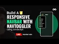 Build a Responsive Navbar with Nav-toggler using JS JavaScript Projects Beginner to Advanced