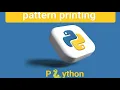 Python Pattern Printing Tutorial in Hindi Star Number Pyramid Patterns Explained