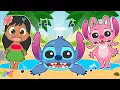 Download Lagu FIVE LITTLE BABIES 🎵 With Lilo and Stitch