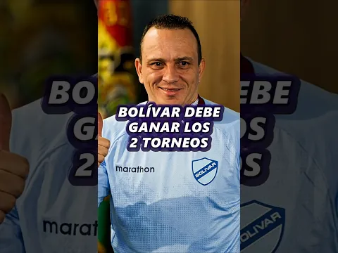 REALMENTE BOLIVAR DEBE GANAR LOS 2 TORNEOS?  #futbol #copalibertadores #conmebol