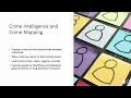 Crime Analysis and Crime Mapping