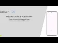 Creating Custom Buttons with TextView ImageView in Android Studio